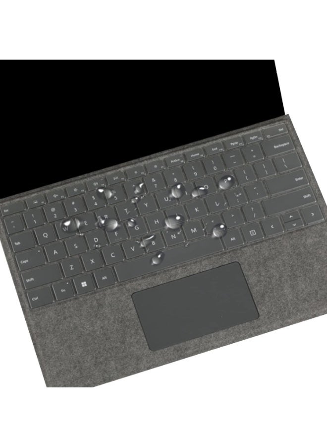 Ultra Thin TPU Keyboard Cover for Microsoft 2024 Surface Pro (11th Edition Copilot+ PC) & Surface Pro 10 13", 2022 2021 Surface Pro 9 8 13" i5 i7 & Surface Pro X 13" 2020 2019 Protector - Image 4